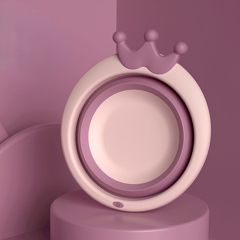 Wholesale Baby Toddler Foldable Basin Hanging Baby Supplies Plastic